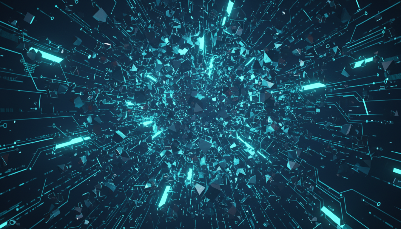 Digital forensics abstract background